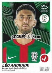 Sticker Léo Andrade - Futebol 2021-2022 - Panini