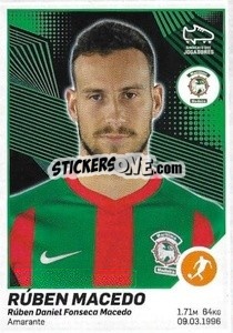 Sticker Rúben Macedo - Futebol 2021-2022 - Panini
