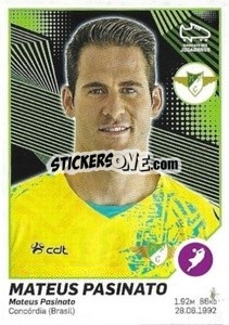 Sticker Mateus Pasinato - Futebol 2021-2022 - Panini
