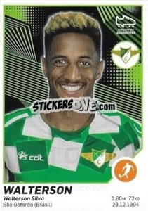 Sticker Walterson - Futebol 2021-2022 - Panini
