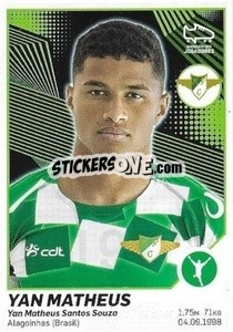 Figurina Yan Matheus - Futebol 2021-2022 - Panini