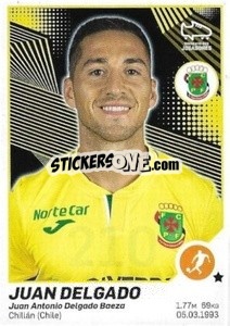 Sticker Juan Delgado - Futebol 2021-2022 - Panini