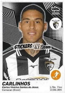 Figurina Carlinhos - Futebol 2021-2022 - Panini