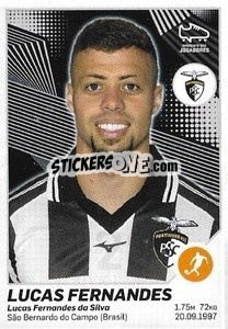 Figurina Lucas Fernandes - Futebol 2021-2022 - Panini