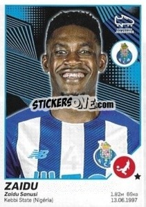 Figurina Zaidu - Futebol 2021-2022 - Panini