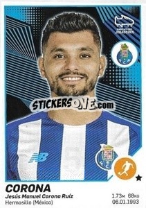 Sticker Corona - Futebol 2021-2022 n. 250 - Panini