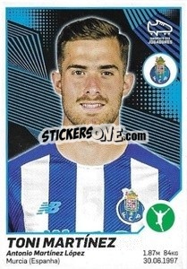 Sticker Toni Martínez - Futebol 2021-2022 - Panini