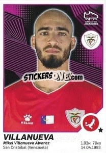 Cromo Villanueva - Futebol 2021-2022 - Panini