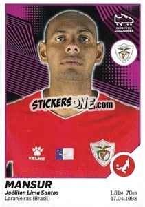 Sticker Mansur - Futebol 2021-2022 n. 260 - Panini