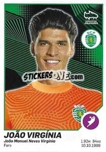 Sticker João Virgínia - Futebol 2021-2022 - Panini