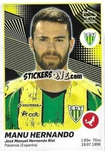 Sticker Manu Hernando - Futebol 2021-2022 - Panini