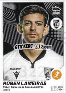 Sticker Rúben Lameiras - Futebol 2021-2022 - Panini