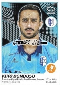 Cromo Kiko Bondoso - Futebol 2021-2022 - Panini