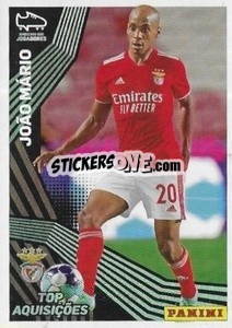 Sticker João Mário (Benfica) - Futebol 2021-2022 n. 349 - Panini