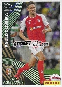 Sticker Paulo Oliveira (Braga) - Futebol 2021-2022 - Panini