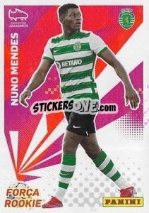 Cromo Nuno Mendes (Sporting) - Futebol 2021-2022 - Panini