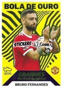 Figurina Bruno Fernandes (Manchester United) - Futebol 2021-2022 - Panini