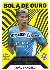 Sticker João Cancelo (Manchester City) - Futebol 2021-2022 n. 381 - Panini