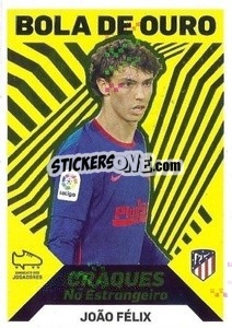 Sticker João Félix (Atlético Madrid) - Futebol 2021-2022 - Panini
