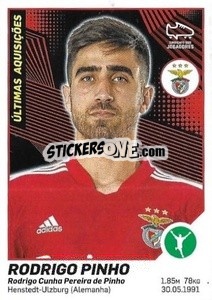 Sticker Rodrigo Pinho (Benfica) - Futebol 2021-2022 - Panini