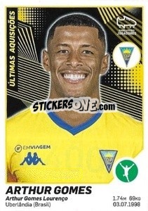 Cromo Arthur Gomes (Estoril) - Futebol 2021-2022 - Panini