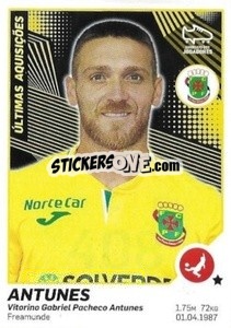 Sticker Antunes (Paços De Ferreira) - Futebol 2021-2022 n. 408 - Panini