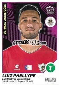 Figurina Luiz Phellype (Santa Clara) - Futebol 2021-2022 - Panini