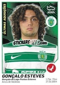 Sticker Gonçalo Esteves (Sporting) - Futebol 2021-2022 - Panini