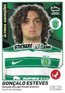 Sticker Gonçalo Esteves (Sporting) - Futebol 2021-2022 n. 413 - Panini