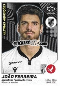 Sticker João Ferreira (V. Guimarães) - Futebol 2021-2022 - Panini