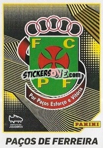 Sticker Emblema Paços de Ferreira - Futebol 2021-2022 - Panini