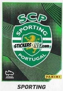 Figurina Emblema Sporting - Futebol 2021-2022 - Panini
