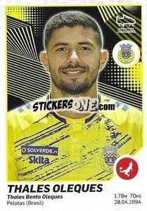 Sticker Thales Oleques - Futebol 2021-2022 - Panini