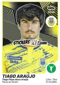 Cromo Tiago Araújo - Futebol 2021-2022 - Panini