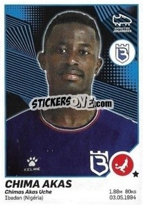 Sticker Chima Akas - Futebol 2021-2022 n. 43 - Panini