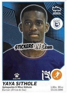 Sticker Yaya Sithole - Futebol 2021-2022 n. 48 - Panini