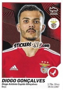 Sticker Diogo Gonçalves - Futebol 2021-2022 - Panini