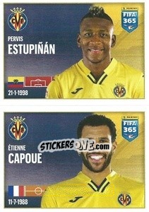 Sticker Pervis Estupiñán / Étienne Capoue - FIFA 365 2022 - Panini