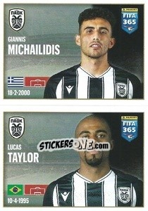 Sticker Giannis Michailidis / Lucas Taylor