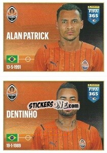 Sticker Alan Patrick / Dentinho - FIFA 365 2022 n. 324 - Panini