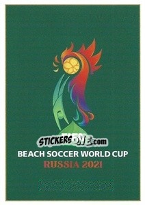Sticker FIFA Beach Soccer World Cup Russia 2021™ logo - FIFA 365 2022 n. 416 - Panini