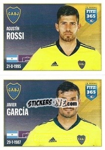 Sticker Agustín Rossi / Javier García - FIFA 365 2022 n. 4 - Panini