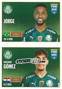 Cromo Jorge / Gustavo Gómez