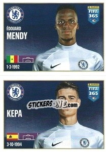 Sticker Édouard Mendy / Kepa - FIFA 365 2022 - Panini