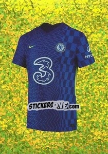 Cromo Chelsea FC team uniform - FIFA 365 2022 - Panini