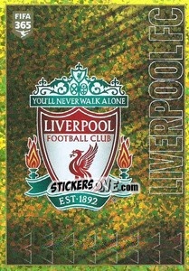 Sticker Liverpool FC Logo - FIFA 365 2022 - Panini