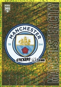 Sticker Manchester City Logo - FIFA 365 2022 - Panini