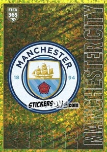 Sticker Manchester City Logo - FIFA 365 2022 n. 74 - Panini