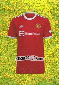 Sticker Manchester United team uniform - FIFA 365 2022 - Panini