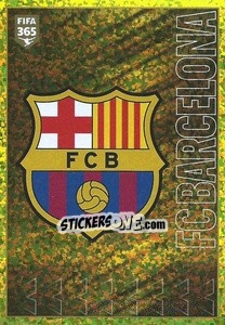 Sticker FC Barcelona Logo - FIFA 365 2022 n. 119 - Panini